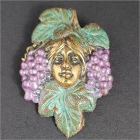 Victorian Grape Lapel Pin