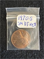 1970-S  Penny