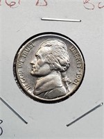 BU 1961-D Jefferson Nickel