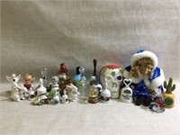 Porcelain Bells, doll, skull, rabbits