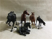 5 Vintage Breyer Horses