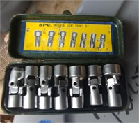 8 Piece Universal Joint Socket Set in Box!