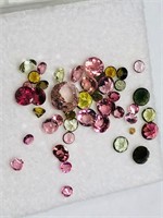 Genuine Multi Color Tourmaline Gemstone