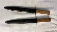 2 Knife Daggers w/ Sheaths
