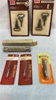 Marbles revolver rod, pistol brushes, etc