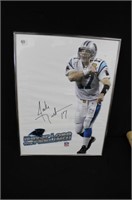Jake Del Homme Autographed NFL Poster Panthers