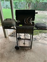 Gas Grill and Wind Hanger