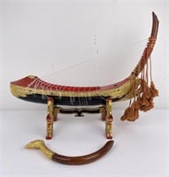 Myanmar Burma Arched Harp