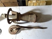Antique Black Water Pump - As is
