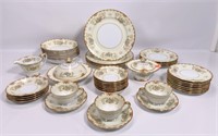 Noritake china "Cardinal pattern, plates, bowls,