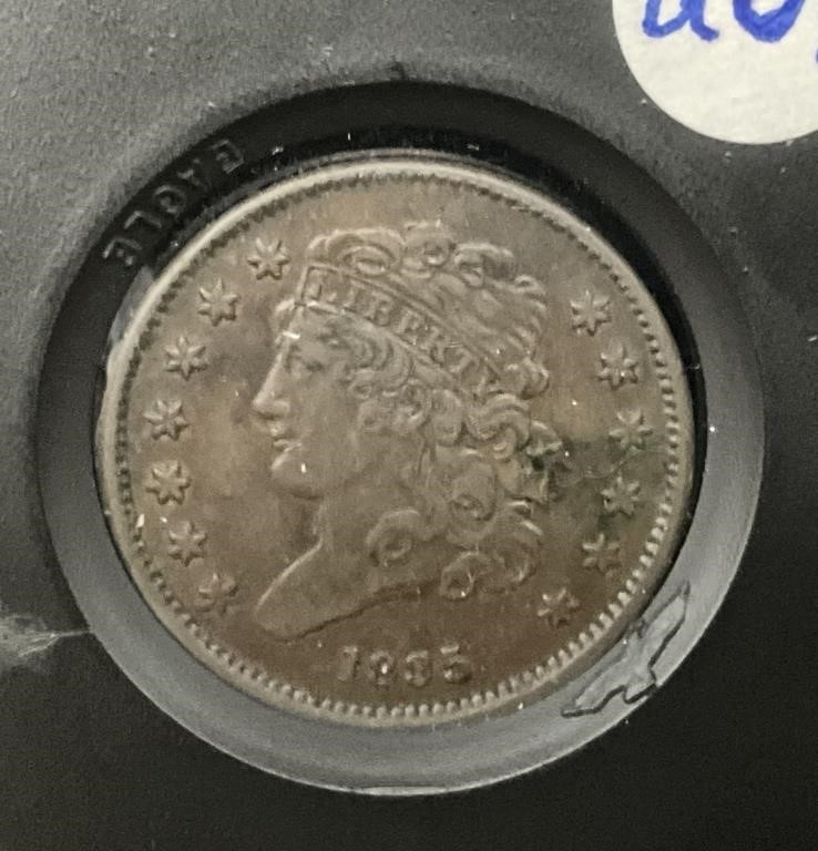 1835 Classic Head half cent