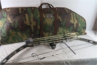High Country Compound Bow w/6 Arrows&Padded Case