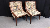 Hickory Chair Co. Empire Slipper Chairs