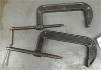 (2) 8" C-clamps.