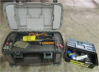 (2) Tool boxes with contents includes oiler,