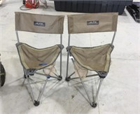 2 Alps Mountaineering folding outdoor chairs
