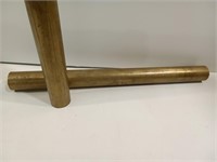 Two Brass Tubes - Approx 19" Long