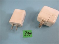 2 USB Chargers (working)