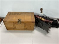 Vintage Seeder & Vickers MG Spare Parts Box (Empty