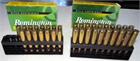 20 full & 15 empty Remington 30-06 cartridges