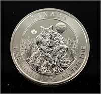 Coin 2021 $10 2 oz Canada .999 Fine Silver Round