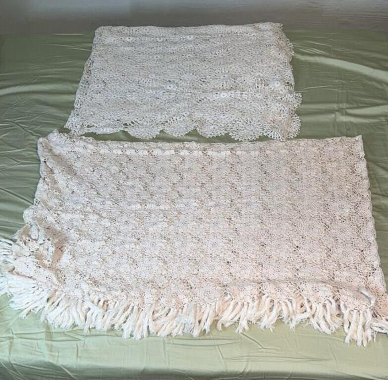 Vintage Lace Throws 84”x128”