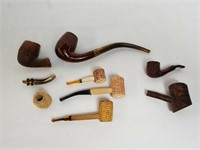 Mixed Lot Of Vintage Pipes