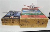 2 "Wings Of Texaco" Diecast Airplanes w/Boxes