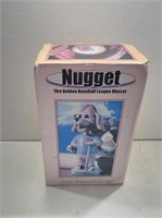 Nugget The Golden Baseball League Mascot Booble