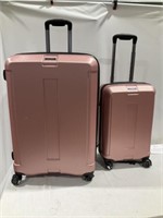 Samsonite suitcase set, wheels, full size, carry