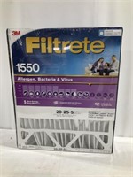Furnace filter 3 M 1550 20x25x5