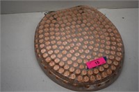 Toilet Seat w/Lid w/Lincoln Pennies