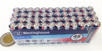 48 batteries AAA Westinghouse (29.99$) Neuf