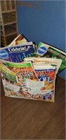 Assorted recipe magazines