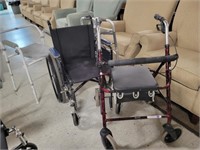 Convalescent Aids: Wheel Chair, Walkers, Potty