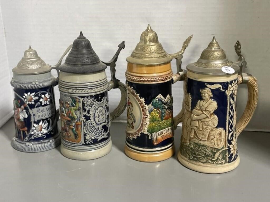 4 Steins