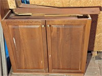 Wood Cabinet 39  1/2"  x 13"