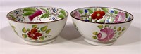 Spode bowls, gaudy Dutch has Oriental figures in