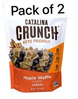 Sealed- 2Pack - Catalina Crunch Maple Waffle Keto