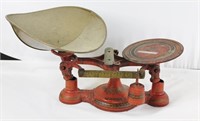 Antique Cast Iron Warren Balance Scale