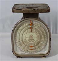 Vintage Canada Post Counter Scale (1972 Rates)