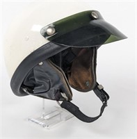 Vintage Buco Motorcycle Half Helmet w/ Visor