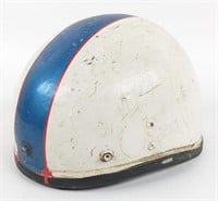 1970's Unbranded Motorcycle Half Helmet