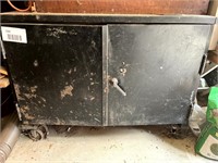 Wheeled Metal Cabinet
