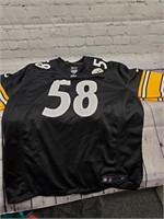 New NFL #58 Lambert Pittsburg Steelers Jersey XXL