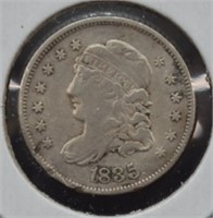 1835 U.S. Capped Bust Silver 5 Cent Coin
