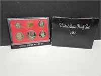 1981 US Proof Coin Set