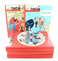 Journal Tintin. Lot de 5 recueils BE (1962-1963)
