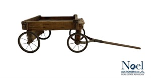 Antique Child’s Wooden Wagon
