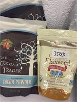 Lot of (2) The Cocoa Trader Black Dutched Cocao